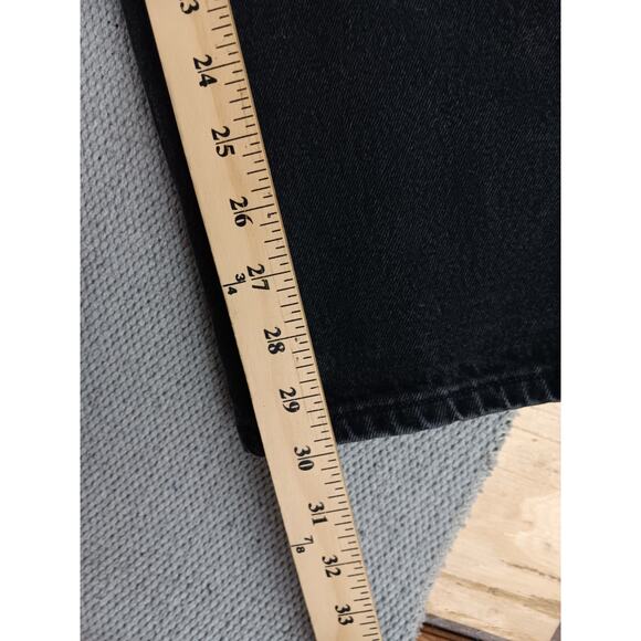 Levi's Vintage 545 Loose Jeans Mens 40X30 Black Fade Orange Tab Skate Y2K Baggy - Picture 12 of 14